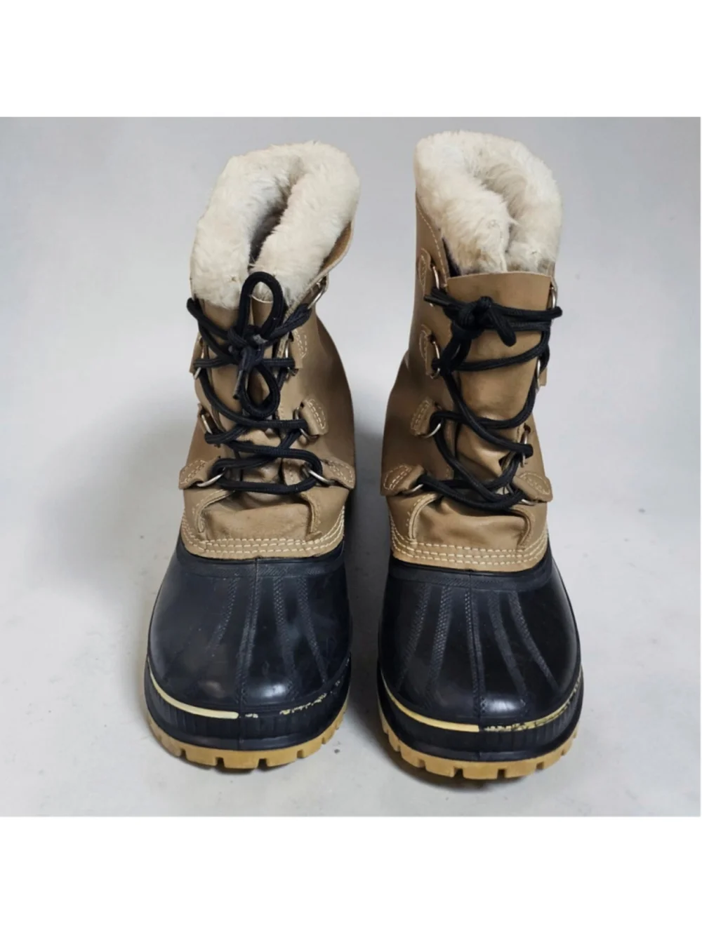 Vintage Sorel Scout Mens 9 Waterproof Snow Boots Wool Lined Made Canada